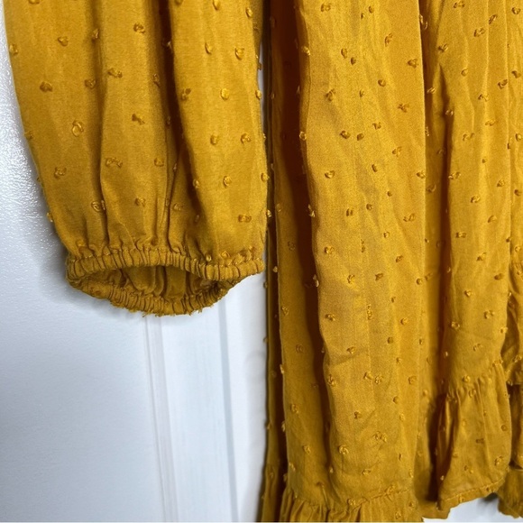 Auguste The Label Swiss Dot Boho Mini Dress size 4 - Picture 4 of 10